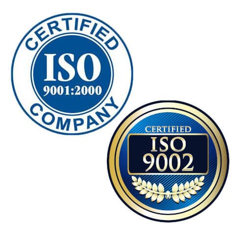 certificazioni ISO 9001:2000 e ISO 9002